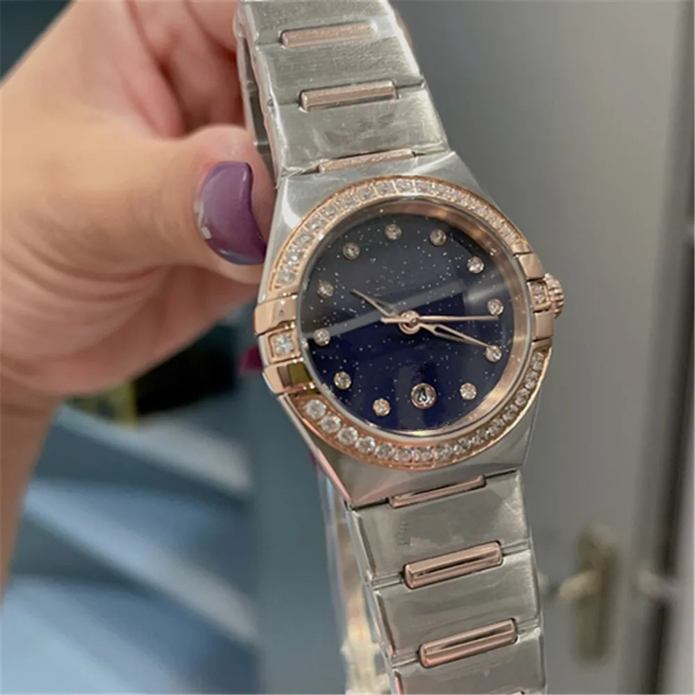 

2021 Summer Brand New Bracelet Design Ladies Designer New Classic Quartz Watch Glass Lens Plate Gold Steel Band 29mm