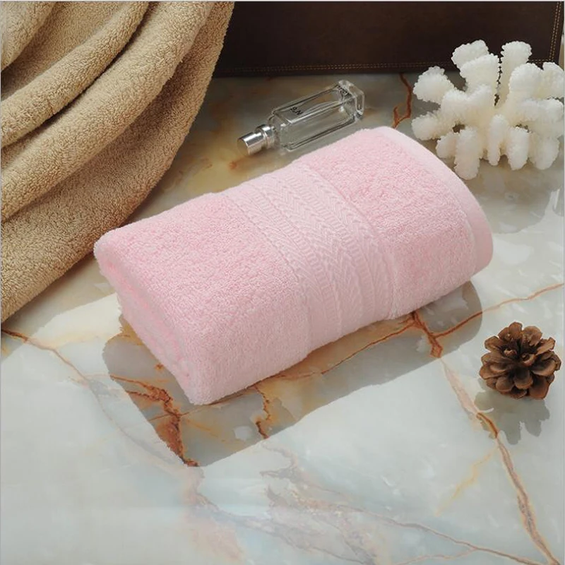 Pure powder Чистое хлопковое парное полотенце креативное банное полотенце месяц Созвездие свежее искусство отель Подарочное полотенце - Цвет: Pure powder