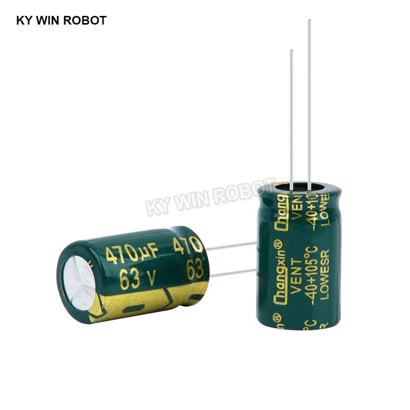 Оригинальный алюминиевый электролитический конденсатор 10 шт. 470 мкФ в 16 В 25 35 50 63