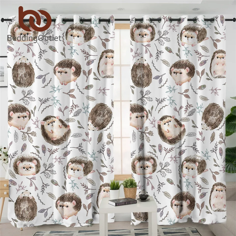 Занавески для спальни с рисунком животных 1 шт.|Занавески| |