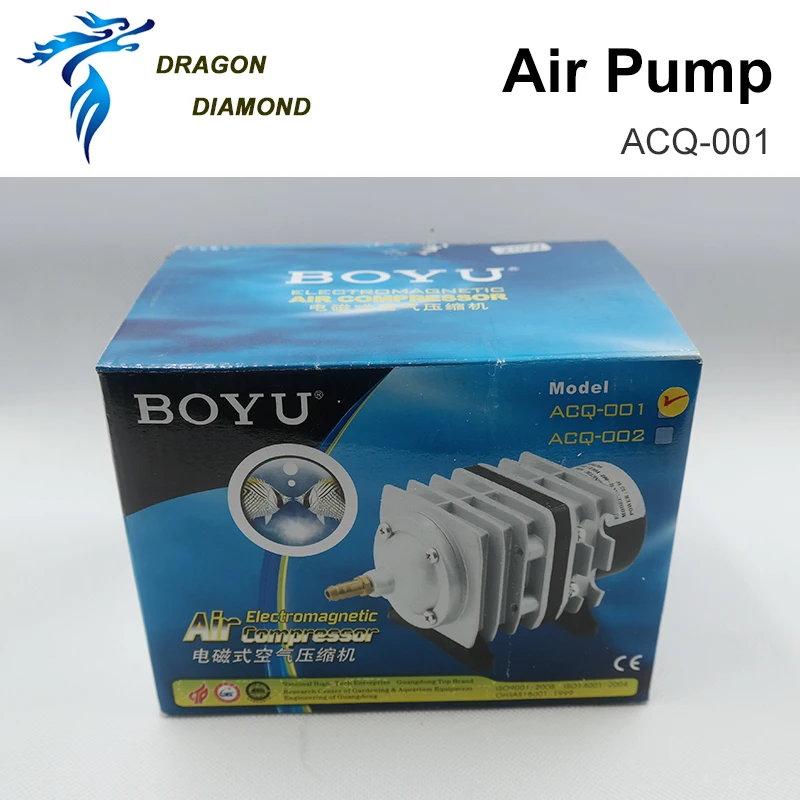 ACQ-001 25Lpm воздушный насос компрессор BOYU AC 220-240 В() электромагнитный воздушный компрессор для лазерной резки запасные части машины
