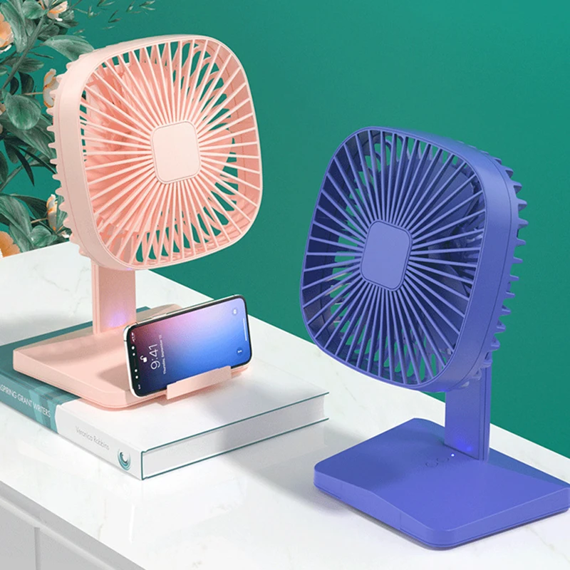 

Настольный мини-вентилятор для путешествий с аккумулятором USB, маленький перезаряжаемый регулируемый таймер, бесшумный Электрический вентилятор для студенческого общежития