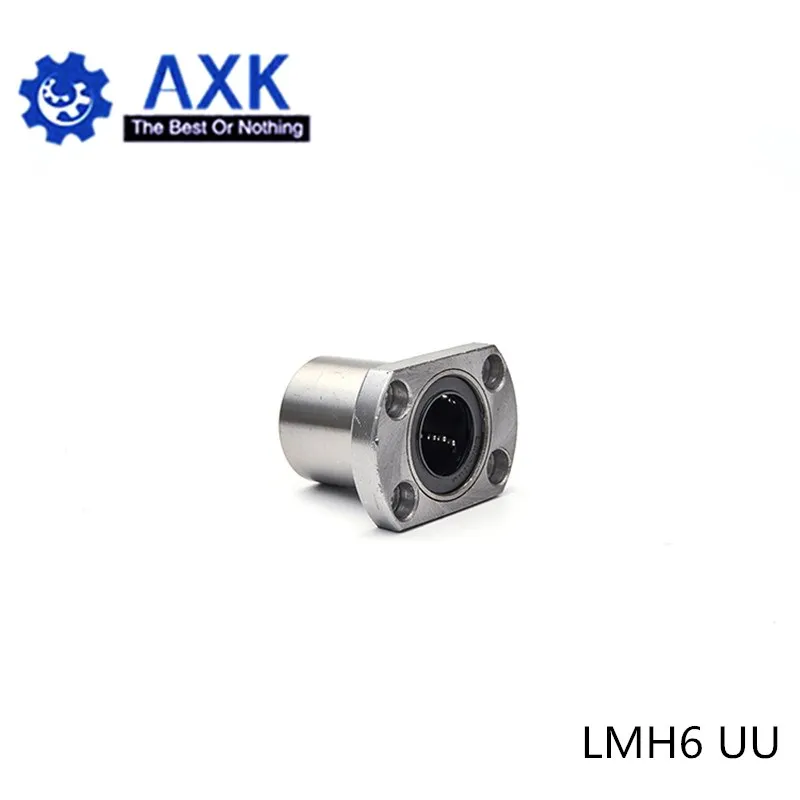 

8 шт./лот Бесплатная доставка LMH6UU 6 мм фланец линейный подшипник CNC линейная втулка LMH6
