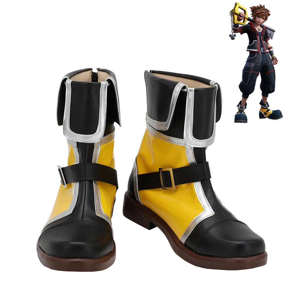

Обувь для костюмированной вечеринки «Kingdom Hearts Sora»; Мужские ботинки