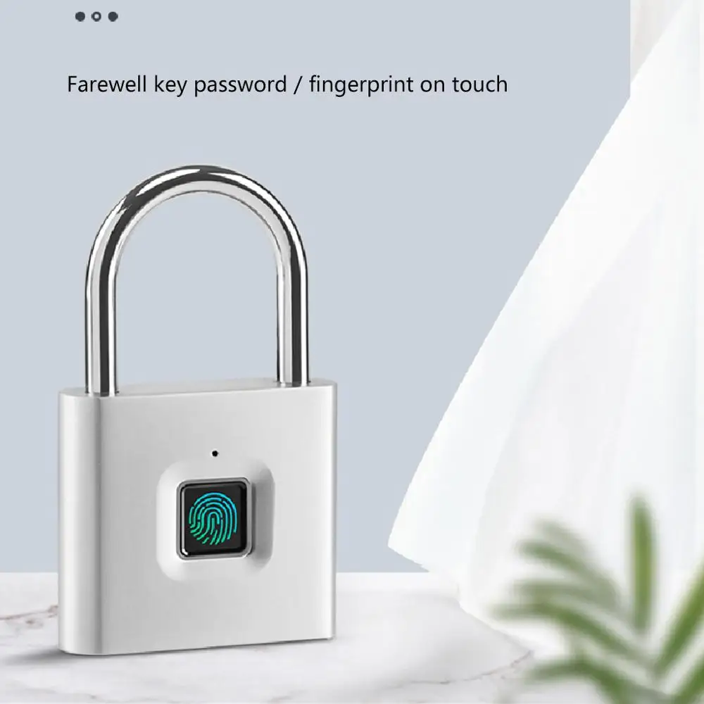 Дверной смарт-замок из цинкового сплава с защитой от отпечатков пальцев |