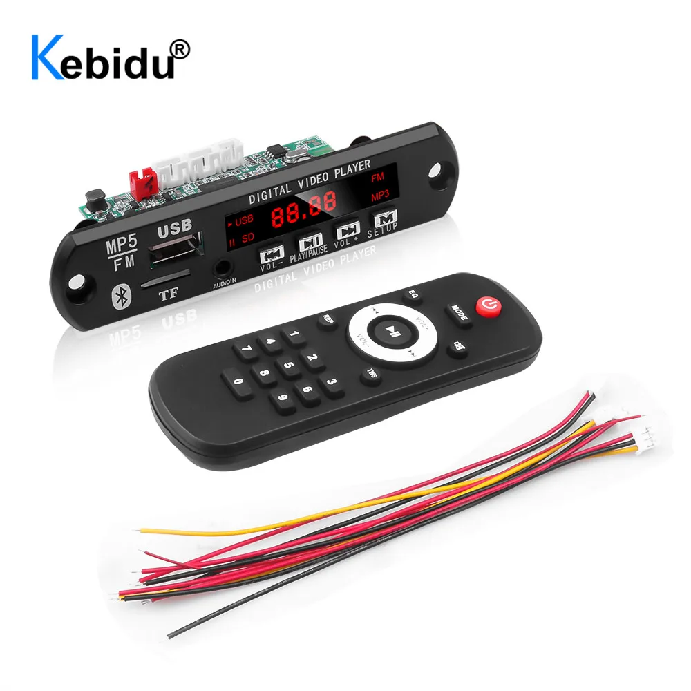 MP5 плеер bluetooth аудио модуль видео декодер плата USB TF mp3 WAV декодирование