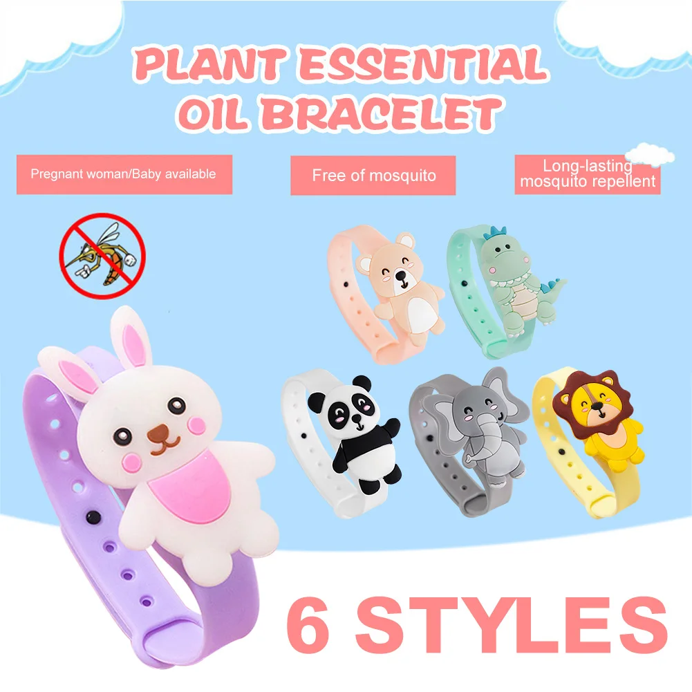 

Lightweight Mosquito Repellent Watch For Kids Wearable Mosquito Repeller Bracelet Safe Non-toxic For Children Mosquito Killer