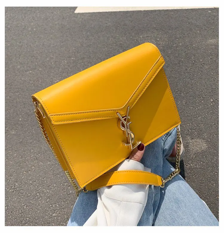 

Women's Small Square Bag 2021 New Simple Fashion Women's Slung Shoulder Bag Joker Soft Lock