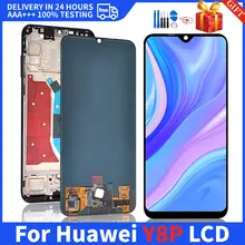 Super AMOLED 6.3 For Huawei Y8P 2020 Global LCD Display P Smart S AQM-L21 Touch Screen Digitizer Mobile Phone Parts