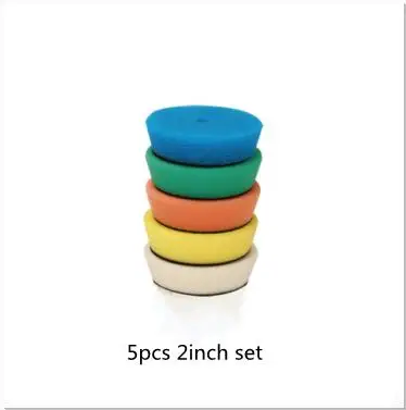 2inch Polishing Pad SPTA 32 шт. Т-образные полировальные поролоновые подушечки для восковой депиляции автомобильные детали Полировочный диск шерстяные полировальные подушки для электрической дрели полировщик - Цвет: 2inch Polishing Pad
