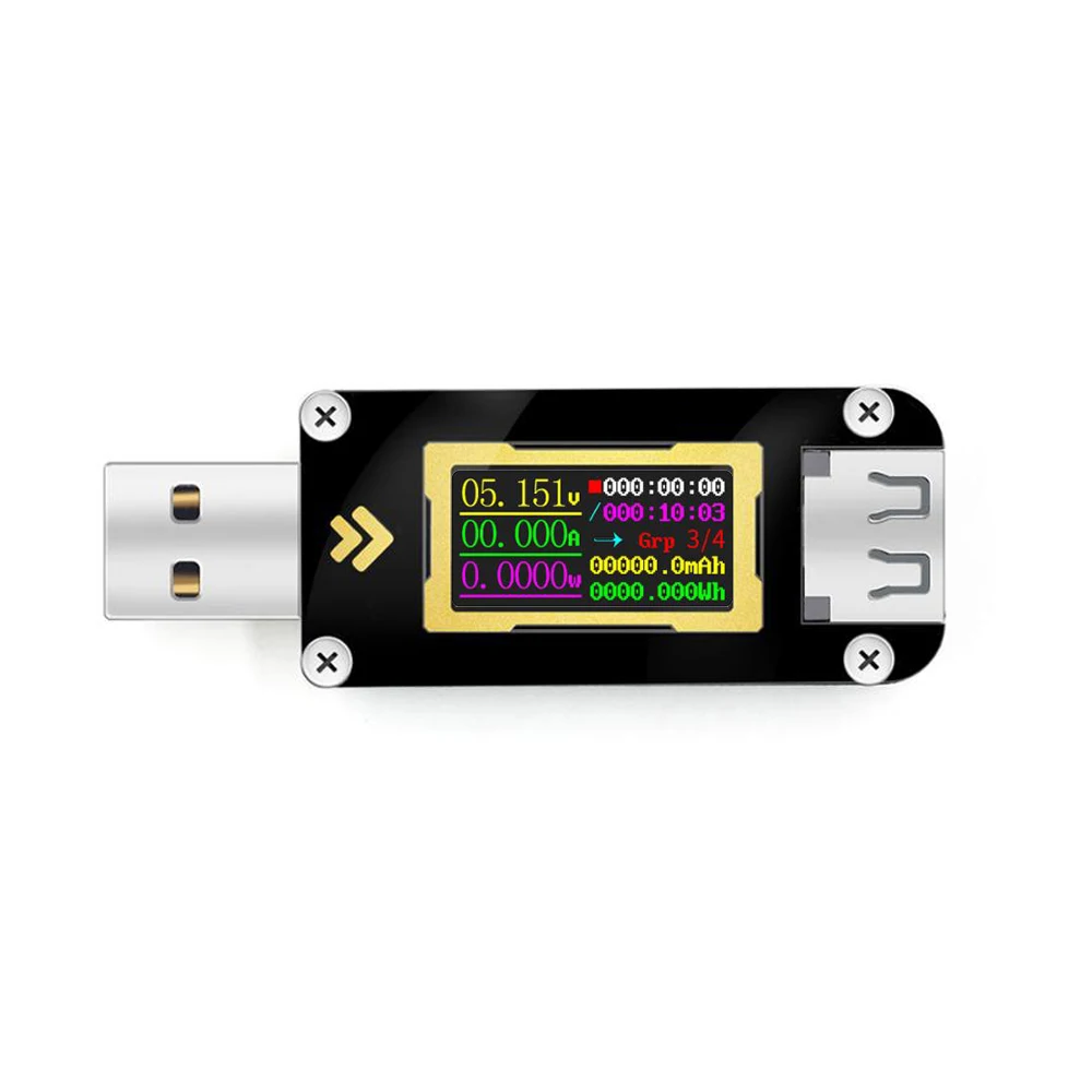 FNB28 измеритель тока и напряжения USB тестер QC2.0/QC3.0/FCP/SCP/AFC протокол быстрой зарядки