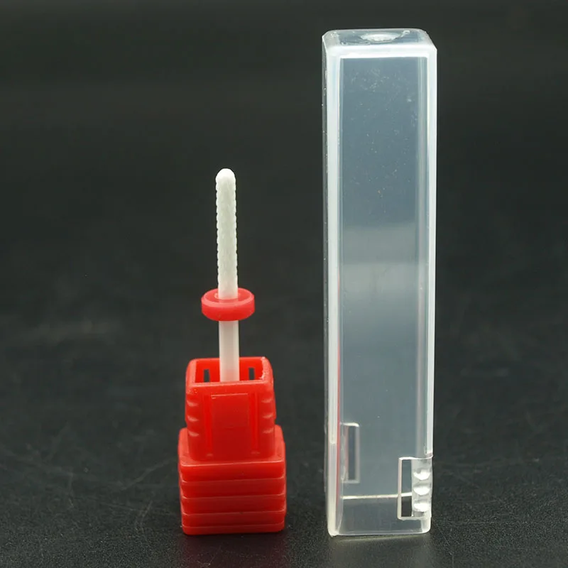 L0202Red EasyNail 26 типов супер белая керамическая дрель для ногтей битэлектрическая сверлильная машинка для маникюра Аксессуары Инструмент для ногтей, средство для удаления кутикулы - Цвет: L0202Red