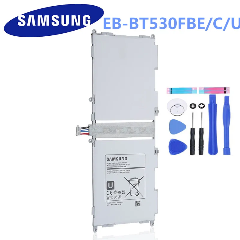 SAMSUNG оригинальный аккумулятор EB BT530FBC BT530FBE 6800 мАч для Samsung GALAXY Tab 4 SM T530 T531 T533 T535