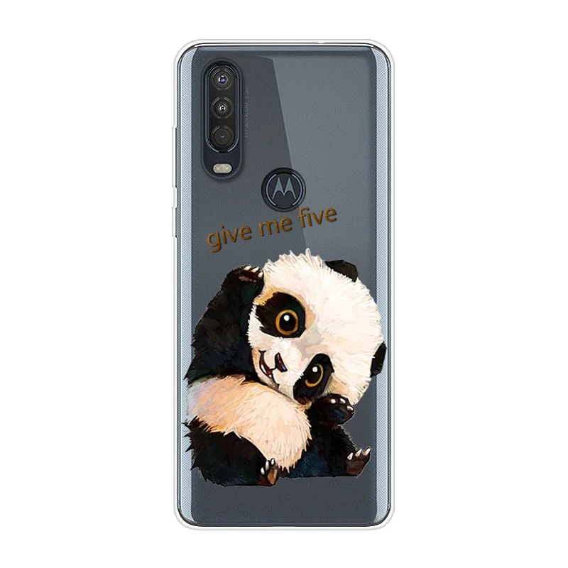 11 Для Motorola One Action чехол 6,3 ''мультяшная мягкая ТПУ Силиконовая задняя крышка для MOTO One Action OneAction чехол для телефона funda One Vision - Цвет: 11