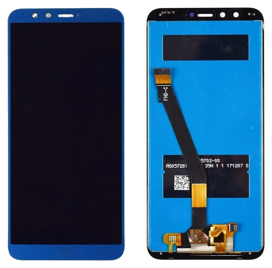 Дисплей для телефона Huawei Honor 9 Lite в сборе с тачскрином Синий | Мобильные телефоны и