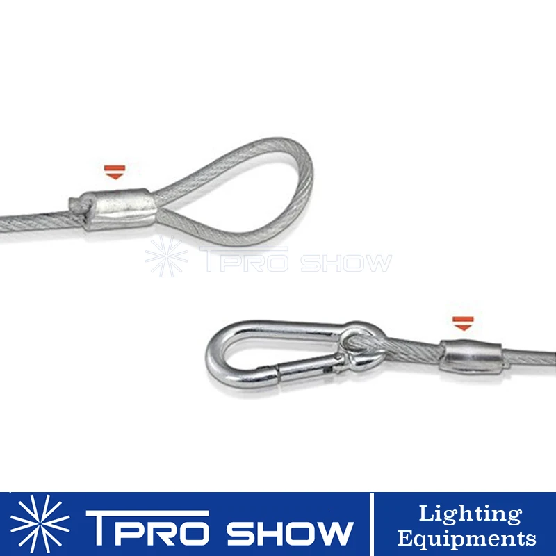 Защитный сценический светильник 10 шт. аксессуар из стальной веревки защищающий