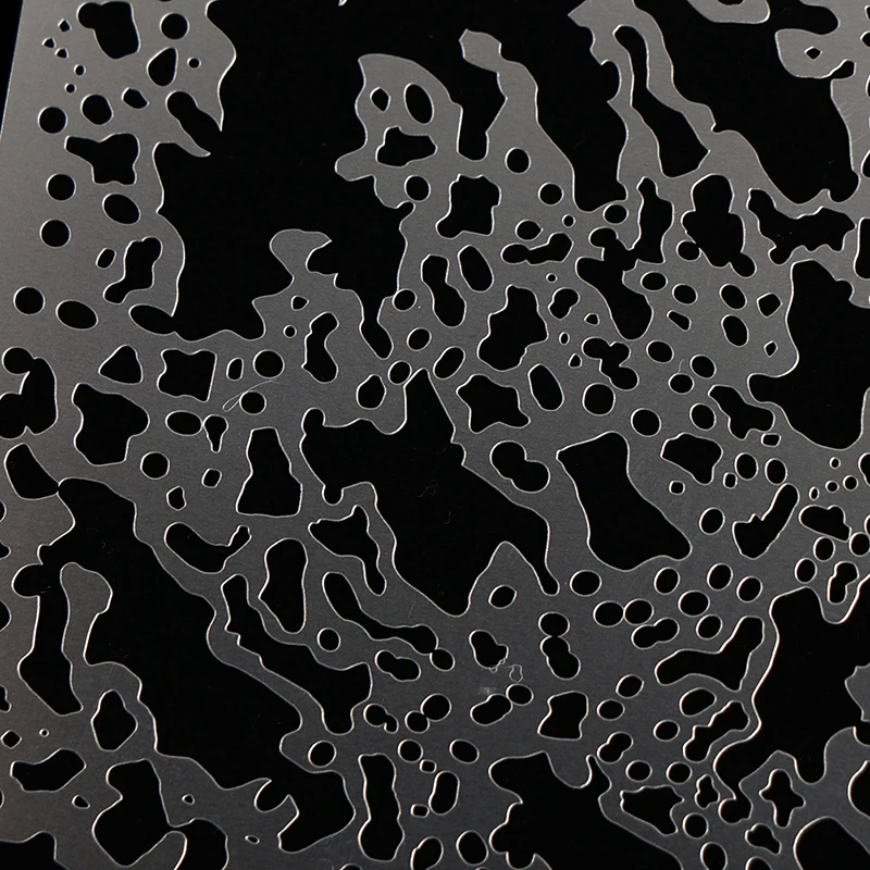 

Corrosion Stain Stenciling Template Leakage Spray Plate Tools For Military Model