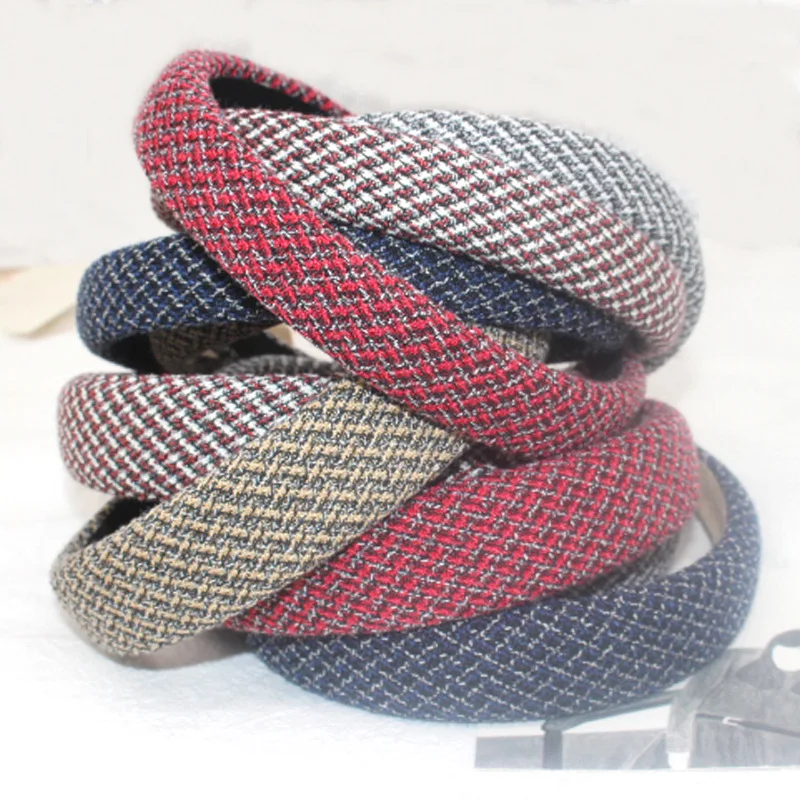 

Новая южнокорейская повязка на голову «гусиные лапки» темпераментная простая широкая универсальная нажимная повязка на голову губка голо...