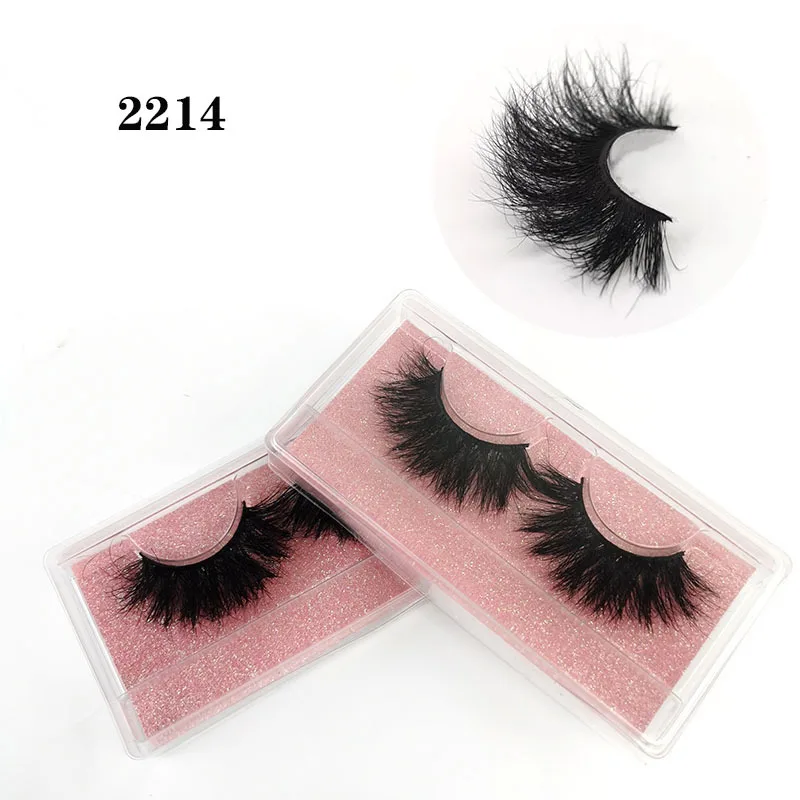 

Wholesale Cruelty Free Real Mink Eyelashes Pack 30/50 Pairs Lash Bulk Pink Bases Card Rectangle Plastic Boxes Case Package