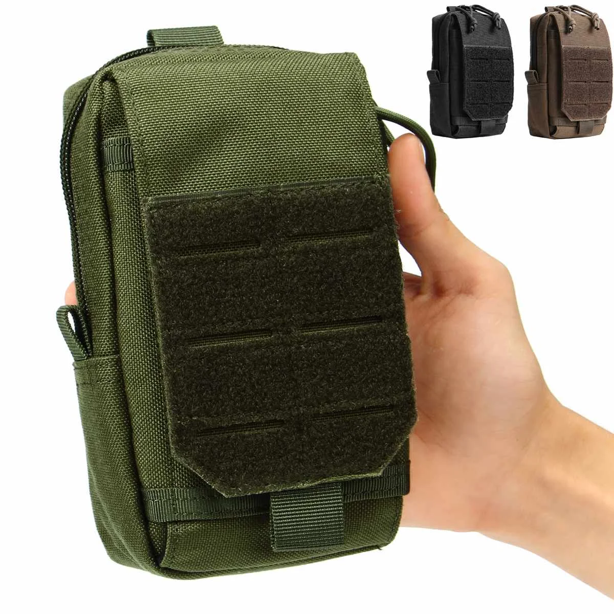 Тактический Molle Чехол Водонепроницаемый 1000D нейлоновый военный пояс поясная сумка медицинский комплект карман для телефона поясная сумка кошелек