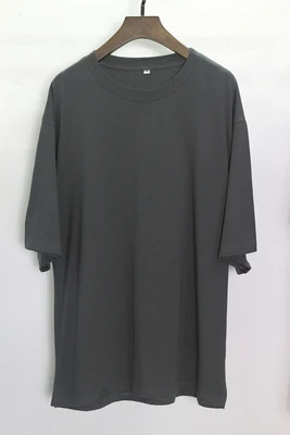 Пустая негабаритная футболка модная kanye west передняя короткая задняя длинная arc