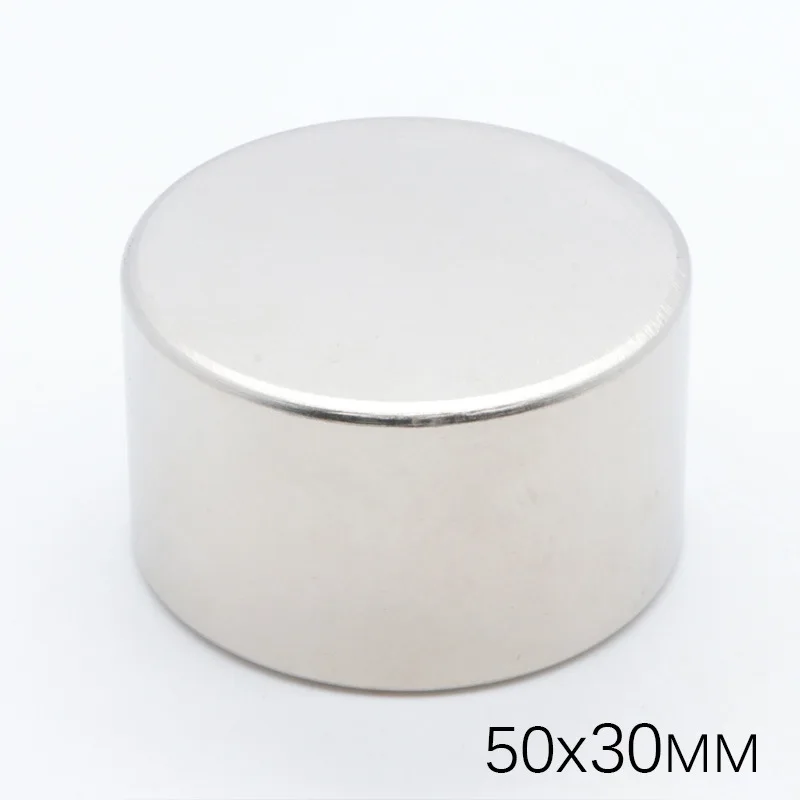 

N52 50x30mm Neodymium Magnet Iman Strong Powerful Round Magnets Rare Earth Imanes Strongest Magnetic Slow Down Water Gas Meter