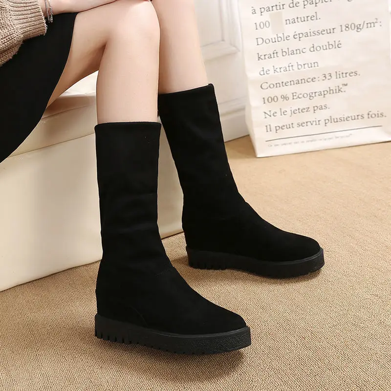 

2020 new spring and autumn winter with multi-functional short and medium tube Plush thermal women's Boots