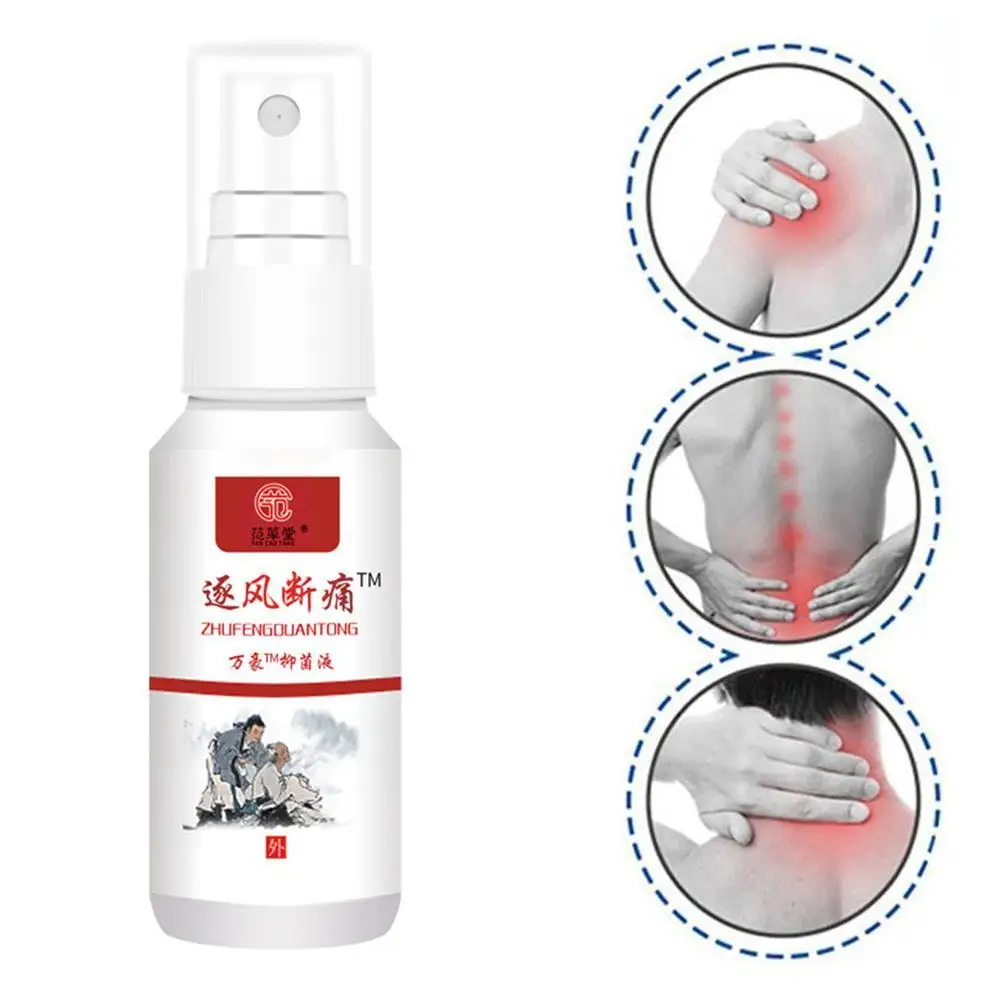 

Chinese Medicine Pain Relief Patch Analgesic Essential Oil Treat Cervical Back Pain Spray Lumbardisc Herniation Joint Pain Spray