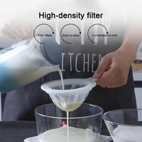 100 mesh kitchen ultra fine mesh strainer kitchen nylon mesh filter spoon for soy milk coffee milk yogurt