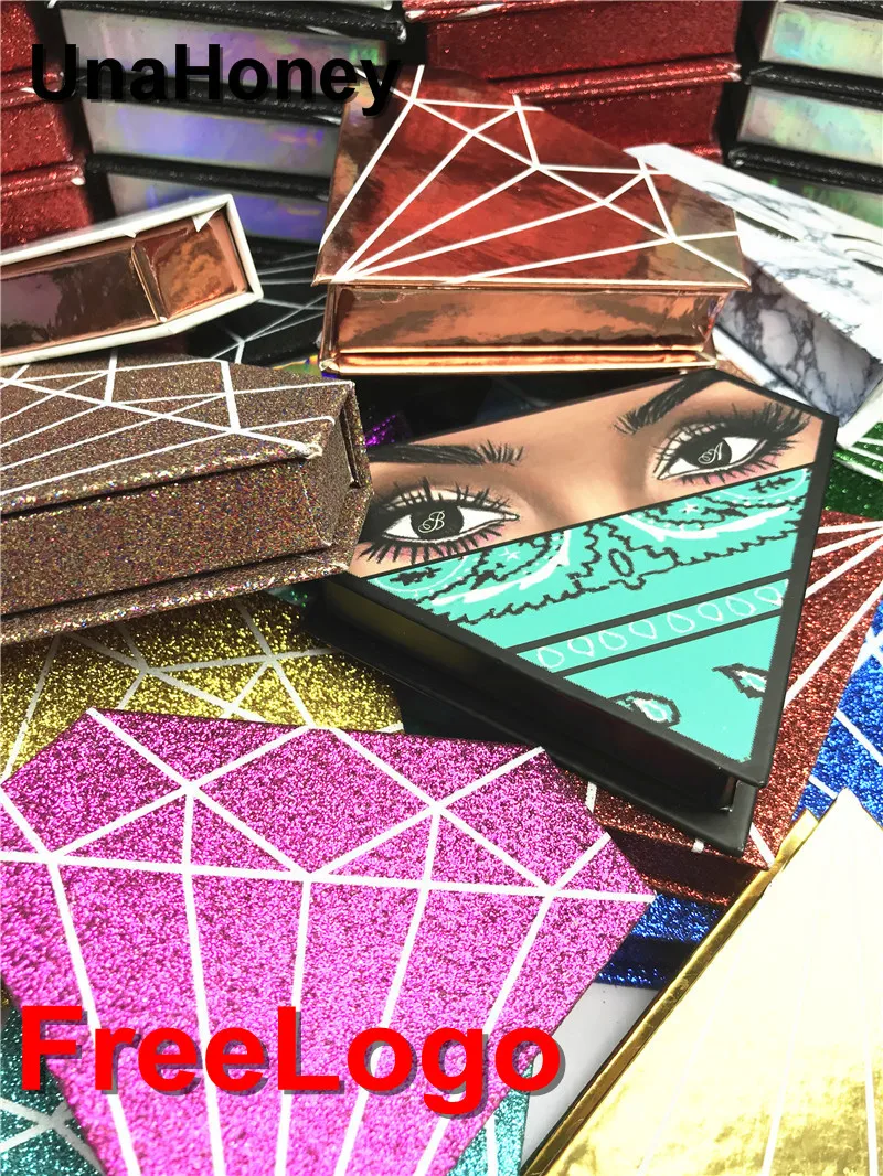 Чехол для накладных ресниц 3d норковые ресницы с логотипом на заказ | Красота и