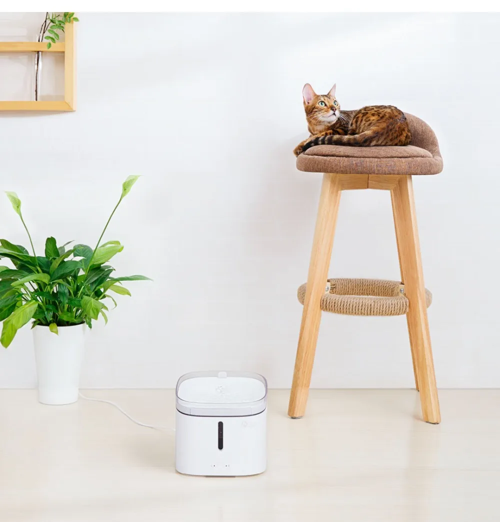 Оригинальный Xiaomi Mijia котенок щенок диспенсер для воды домашних животных собак и