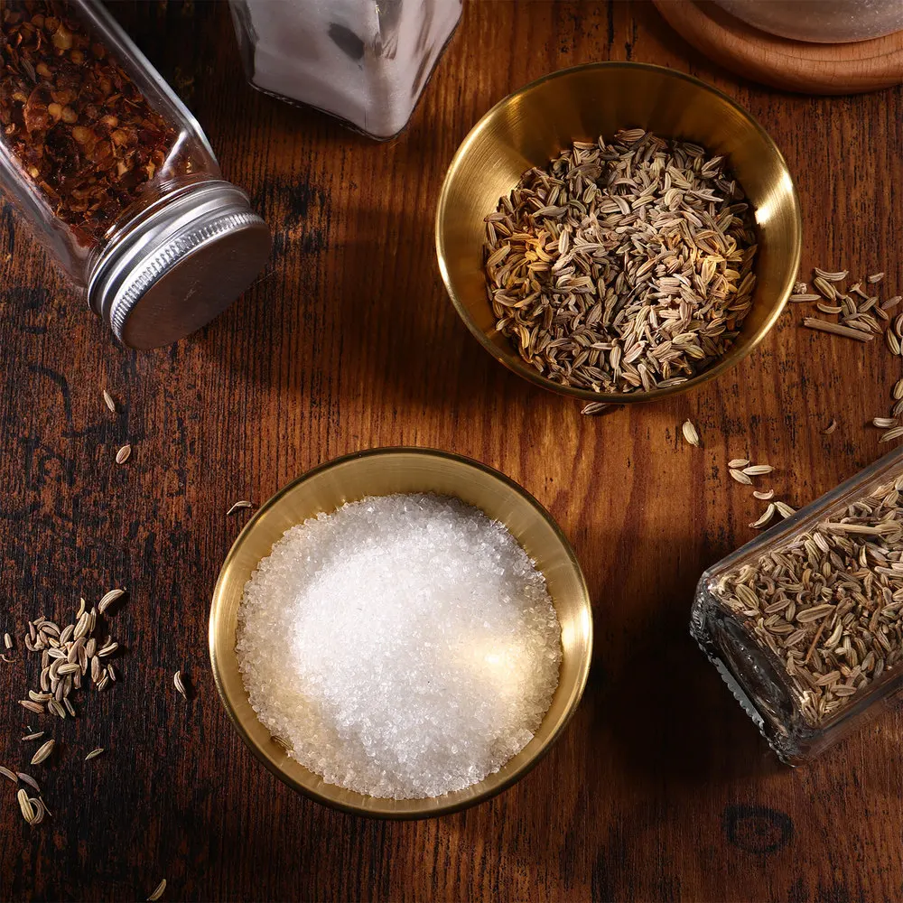 Cabilock 2 шт. Нержавеющая сталь суши погружения чаши мини тарелка для закусок