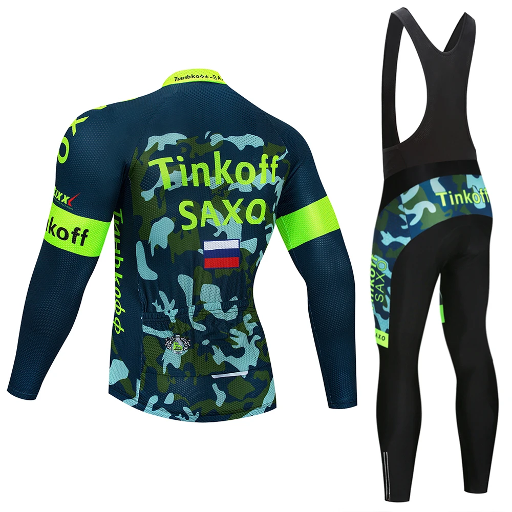 Tinkoff велокофты с длинным рукавом, комплекты велосипедной одежды, одежда для велоспорта, Roupa Ropa De Ciclismo, комплект велосипедной одежды