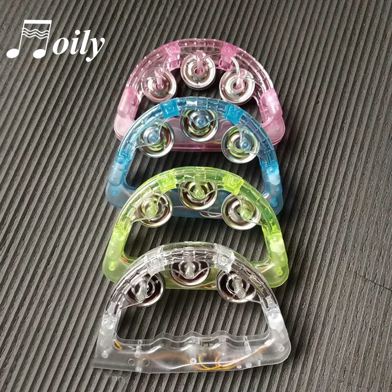 Ручной мигание бубен светодиодные фонари вечерние бар колокол игрушка