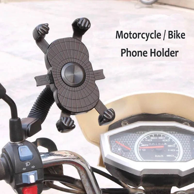 

Electric Motorcycle Mobile Phone Holder Waterproof Bicycle Rear-View Mirror Phone Holder Scooter Phone Clamp for Smartphone