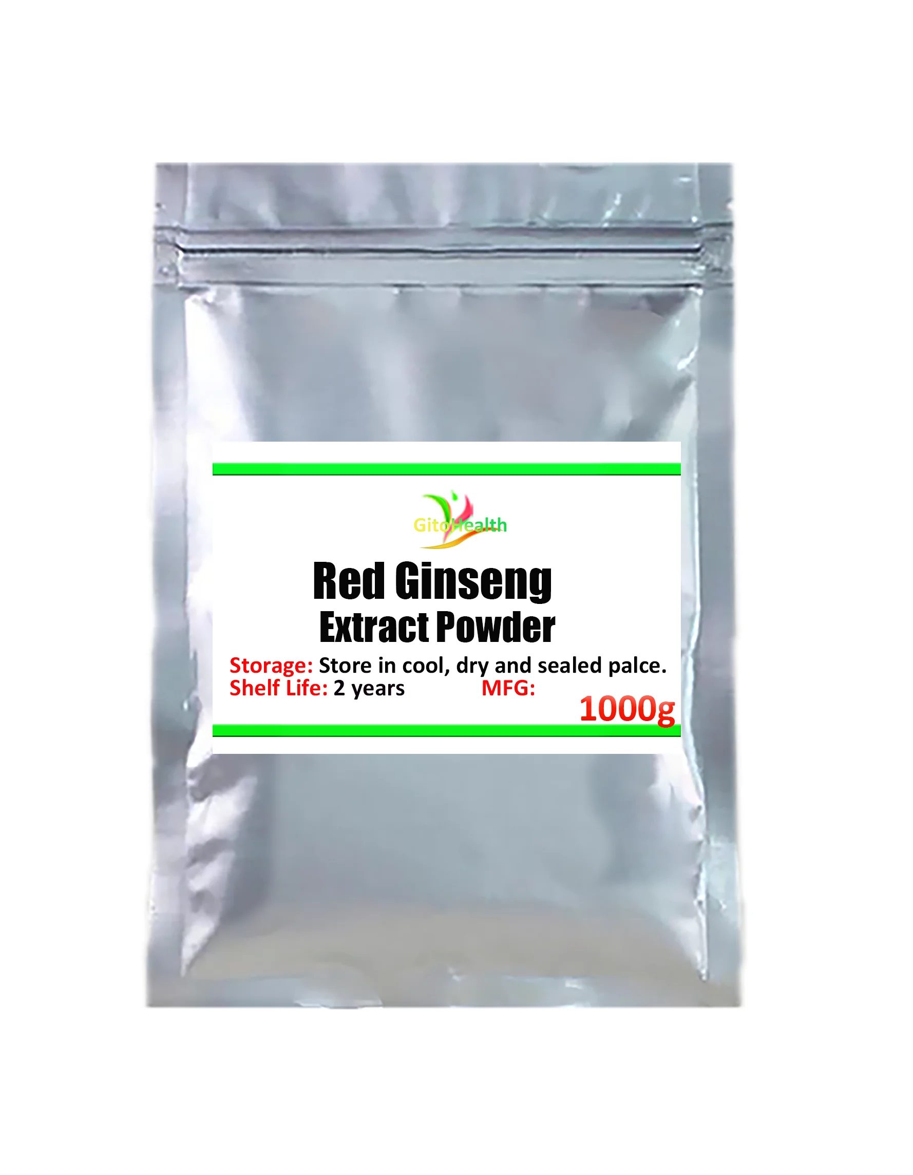 

10-year Korean red ginseng root extract powder herbal serum tin rich ginsenoside strength inhibition anti-aging