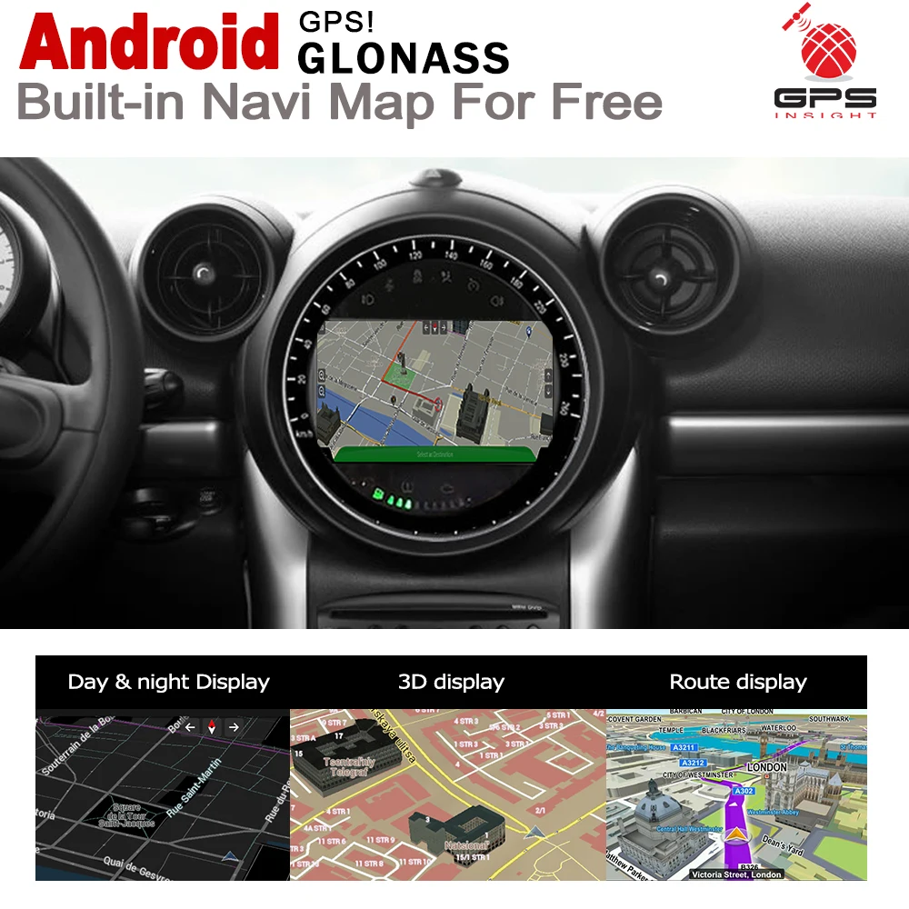 Для Mini Countryman R60 2011 ~ 2014 2 DIN Автомобильный Android GPS навигация Мультимедиа система