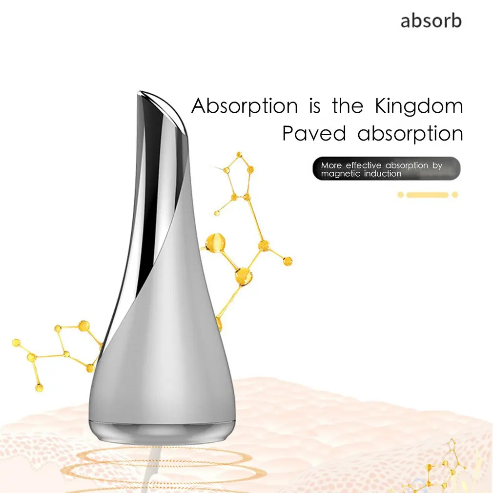 Магнитный ионно Очищающий Инструмент красота микро токовое омоложение ионная