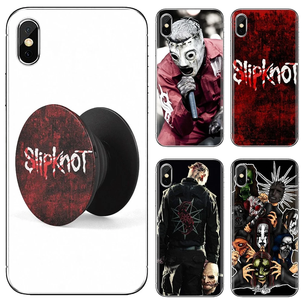Силиконовые чехлы для телефонов iPod Touch iPhone 11 Pro 4 4S 5 5S SE 5C 6 6S 7 8 X XR XS Plus Max Slipknot клоун