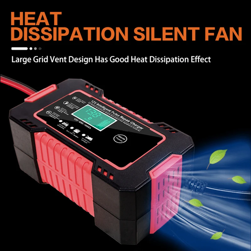 Интеллигентая (ый) Автомобиль Мотоцикл Батарея Зарядное устройство 12V 6A для Авто