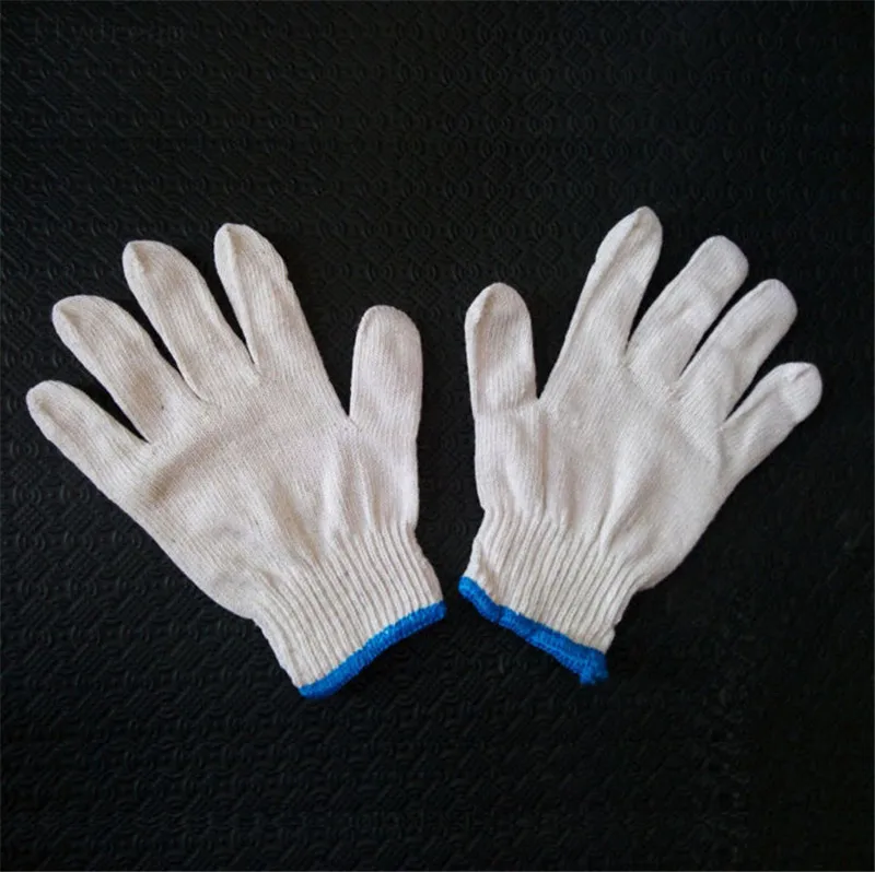 Тонкие хлопковые перчатки для работы в саду по дереву защиты домашней 2 пары