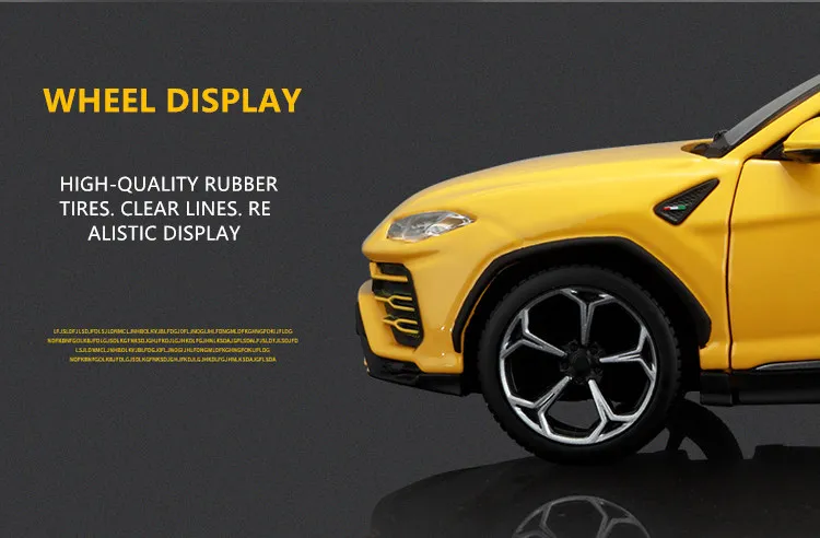 Maisto 1:24 Lamborghini Bison URUS SUV, сплав, гоночный автомобиль-трансформер, модель автомобиля, моделирование, украшение автомобиля, коллекция, Подарочная игрушка