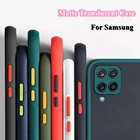 Матовый полупрозрачный чехол для Samsung Galaxy M32, чехол для Samsung Galaxy M32, противоударный чехол для телефона Samsung Galaxy M32