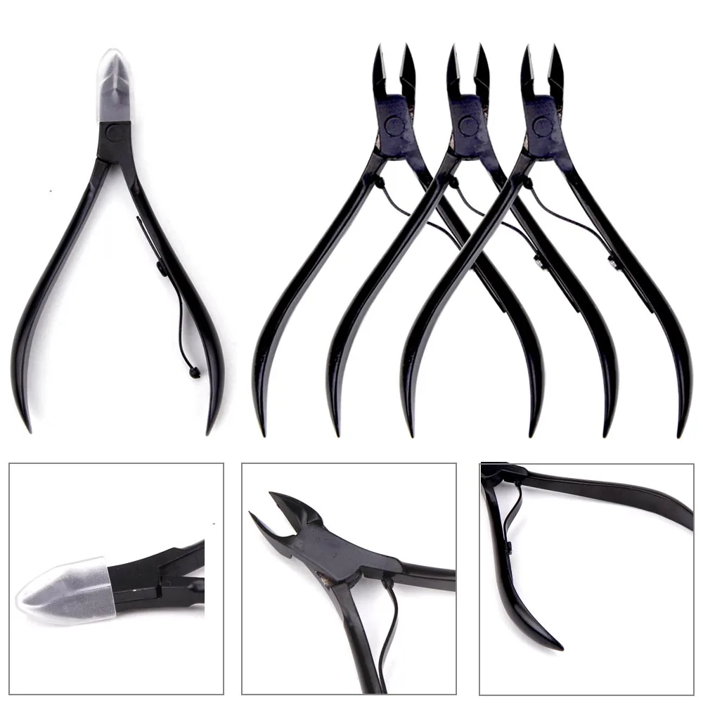 Toenail слитные щипцы для кутикулы ножницы щипчики ногтей маникюра омертвевшие