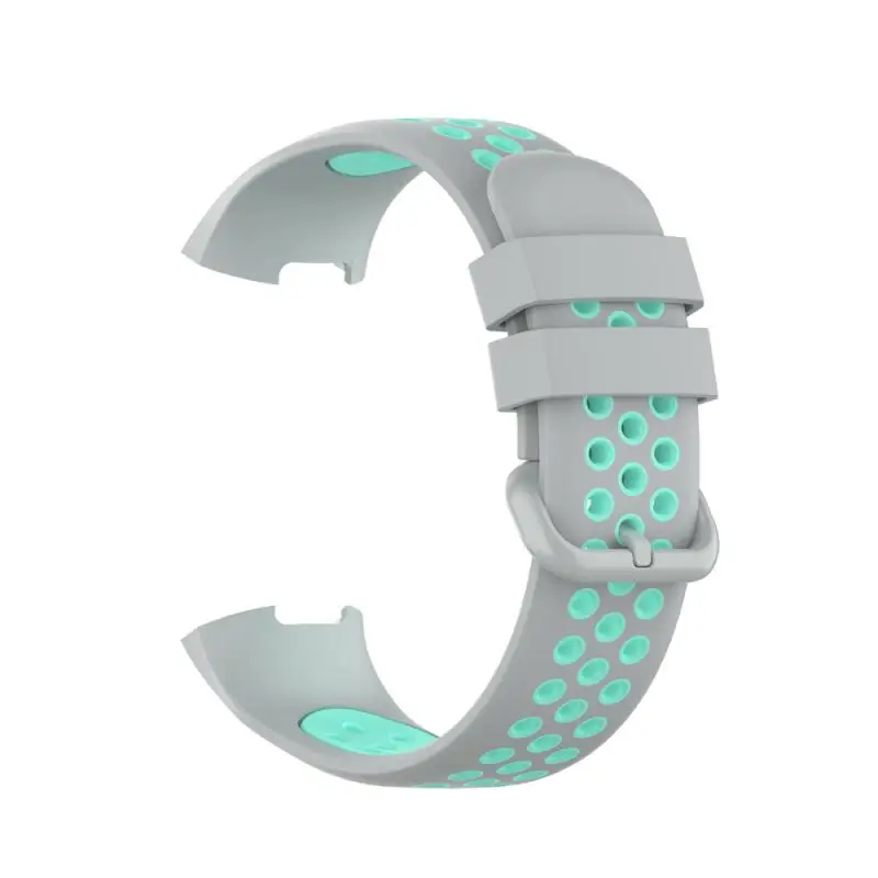 Универсальный двухцветный ремешок для Fitbit Charge 4/3 SE смарт браслет Силиконовый