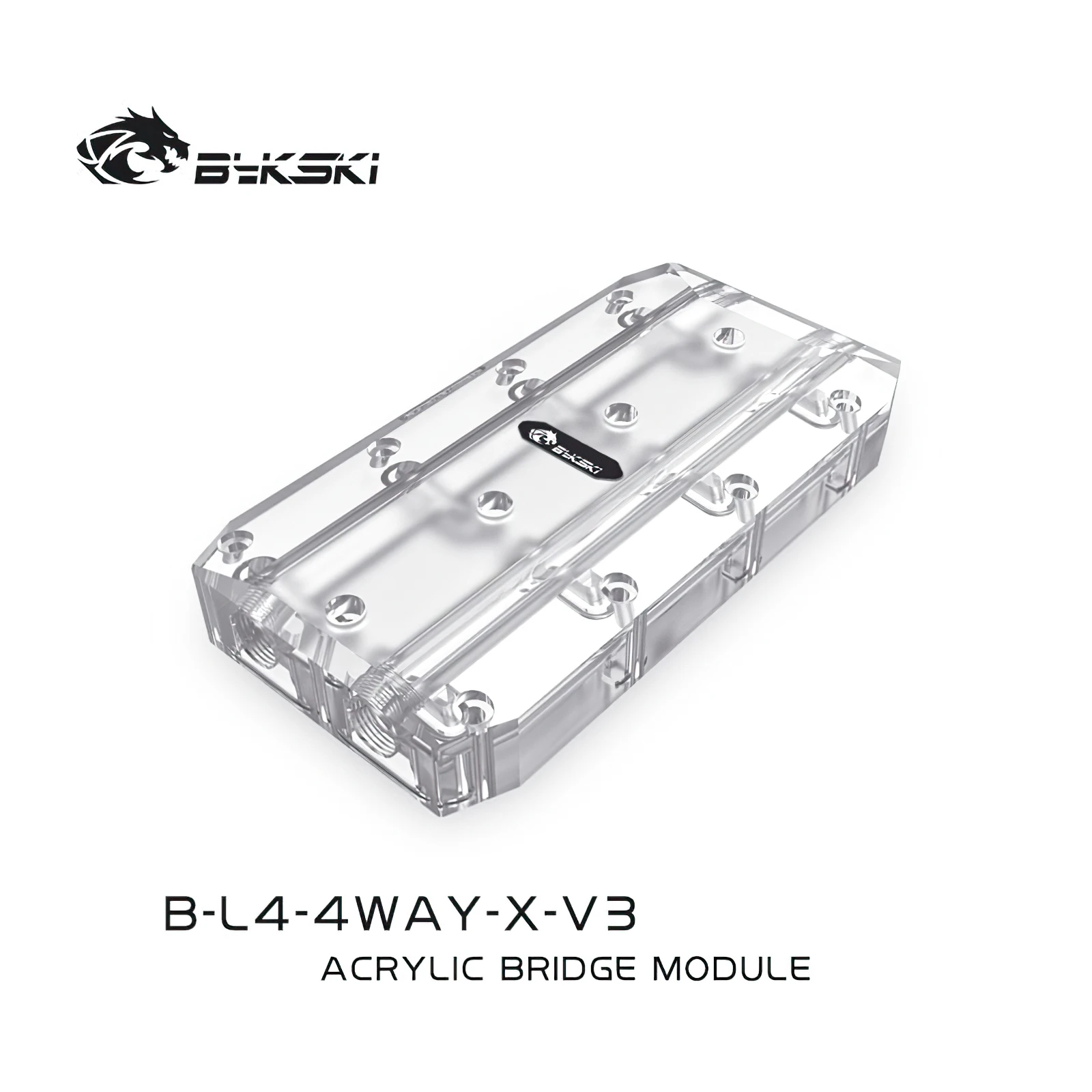 Модуль соединения Bykski для GPU Block модуль подключения SLI/CF с функцией установки на