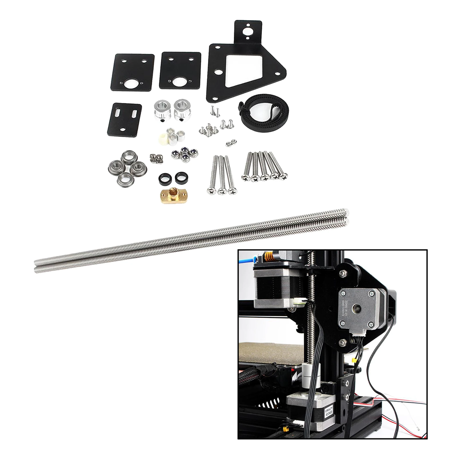 

Dual Z axis Kit Z Tension Pulley Set For -3 3 Part Dual Z-axis
