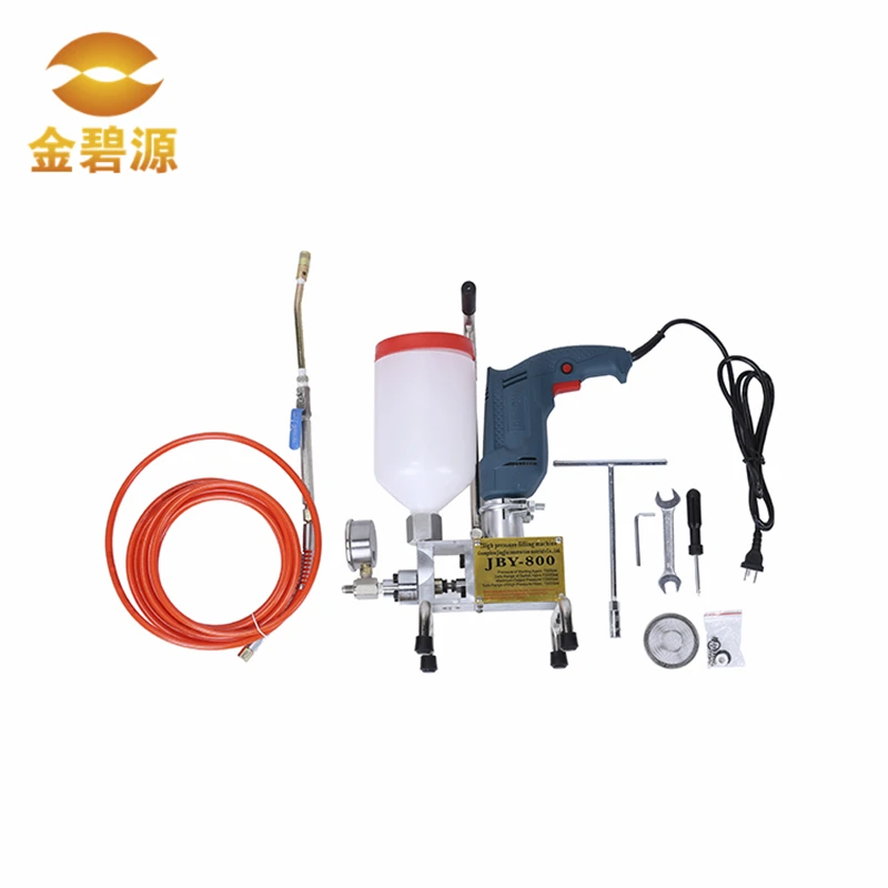 waterproofing injection grouting machine with packers for concrete crack repair