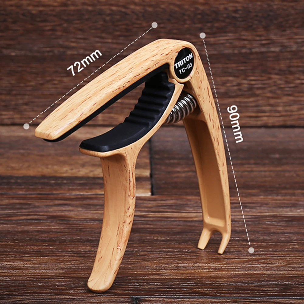 

Classic Zinc alloy Guitar Accessories Quick Change Metal Key Clamp Adjust Tone Tuning Clip Guitar Capo 3 Colors for Option