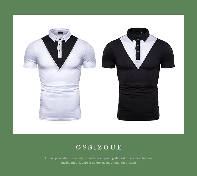 Мужские летние рубашки поло Camisa модные высококачественные хлопковые рубашки поло с коротким рукавом брендовые дышащие повседневные футболки мужская одежда